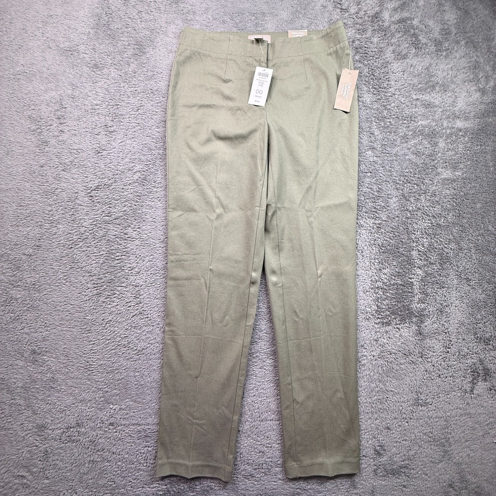 Chicos Fabulously Slimming Pull On Pants Womens Size 00 US S Stretch Career NWT